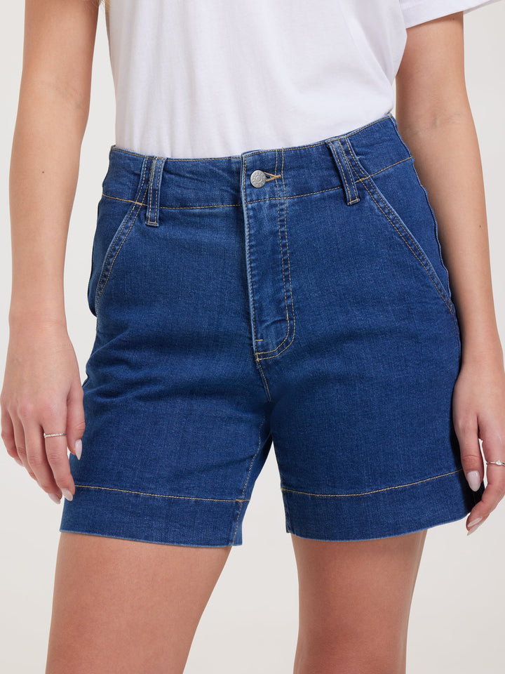 Just Jeans Originals High Rise Tailored Bermuda Short