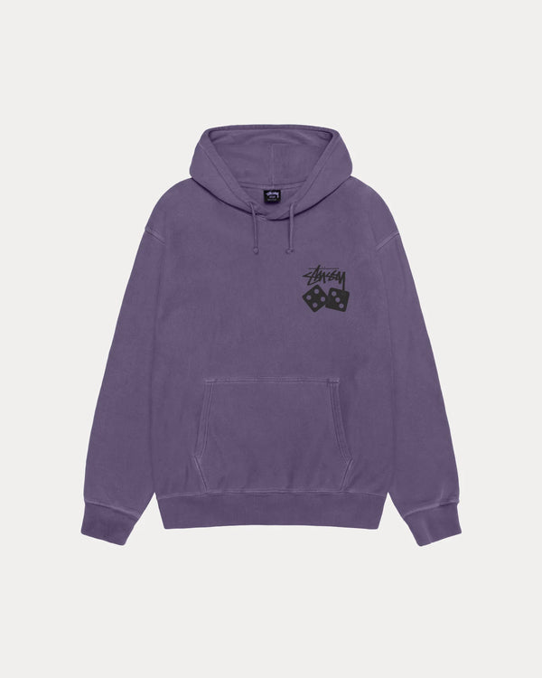 DICE ZIP HOODIE PIGMENT DYED