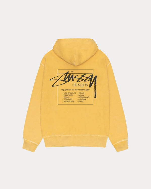 MODERN AGE CREW HOODIE PIGMENT DYED
