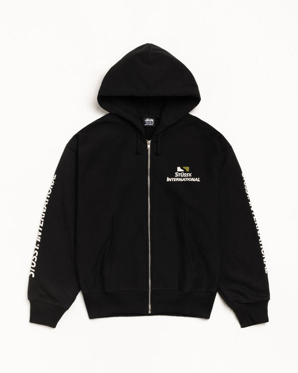 STÜSSY INTERNATIONAL ZIP HOODIE