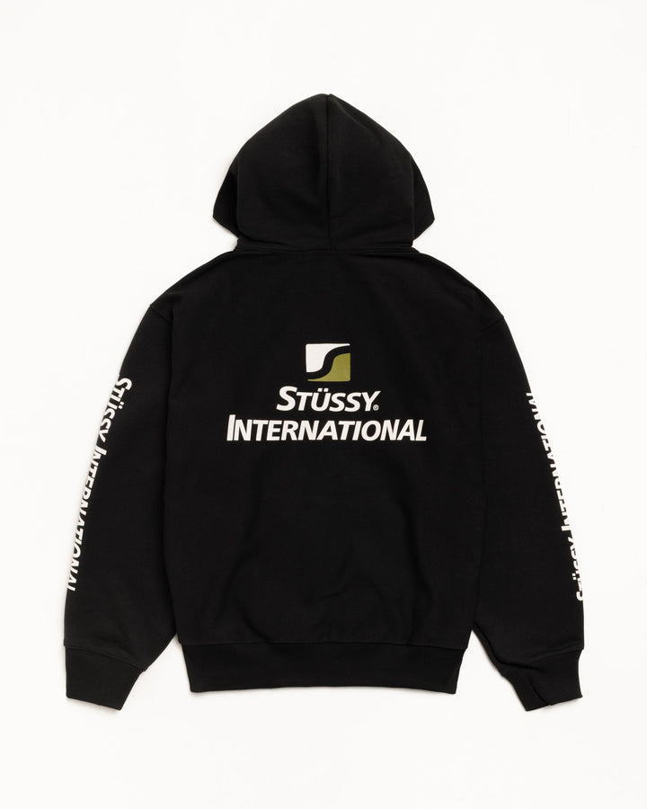 STÜSSY INTERNATIONAL ZIP HOODIE
