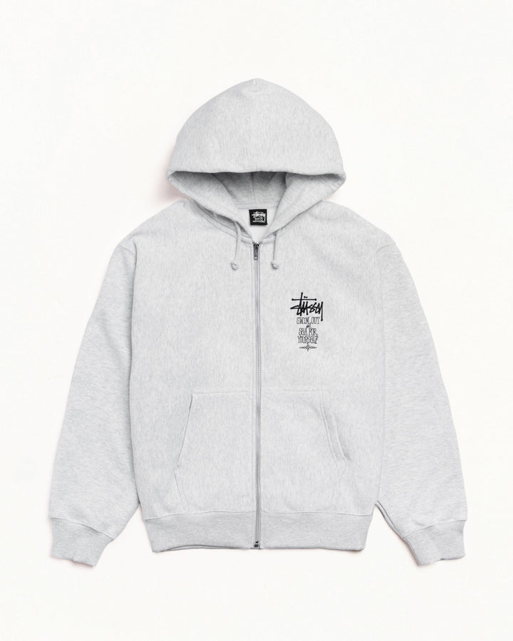 SWIM OUT ZIP HOODIE