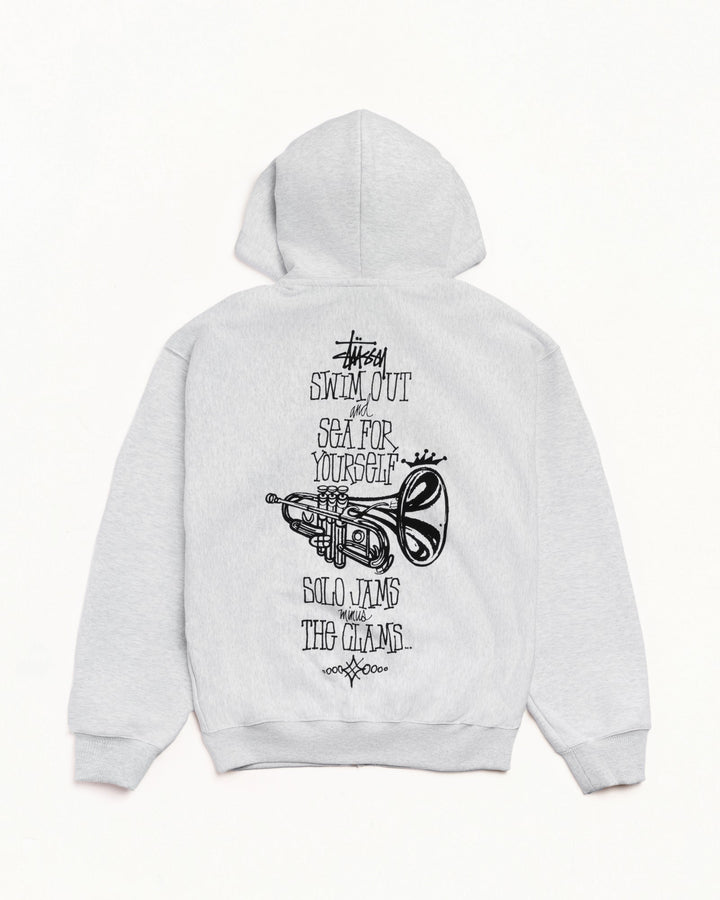 SWIM OUT ZIP HOODIE