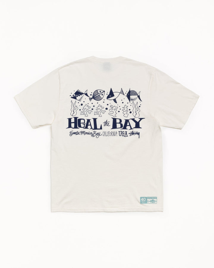 HEAL THE BAY 40 TEE PIGMENT DYED