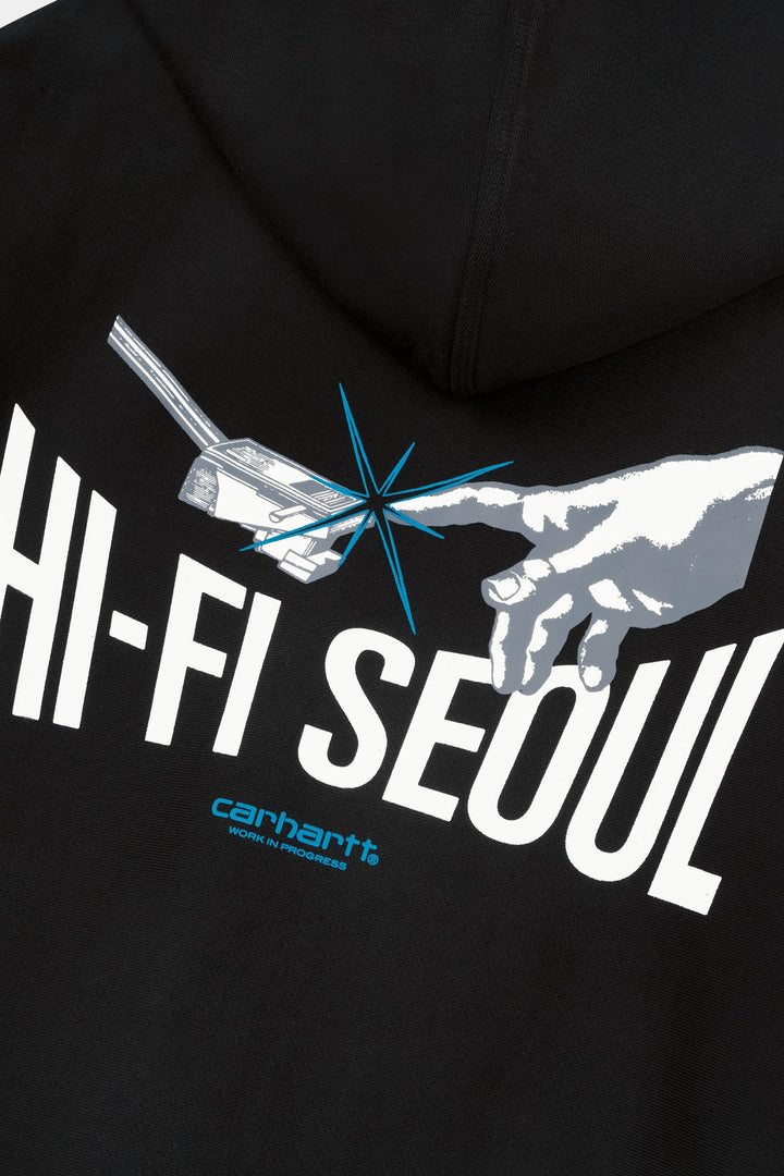 Hooded Carhartt WIP x Kompakt Record Bar Sweatshirt