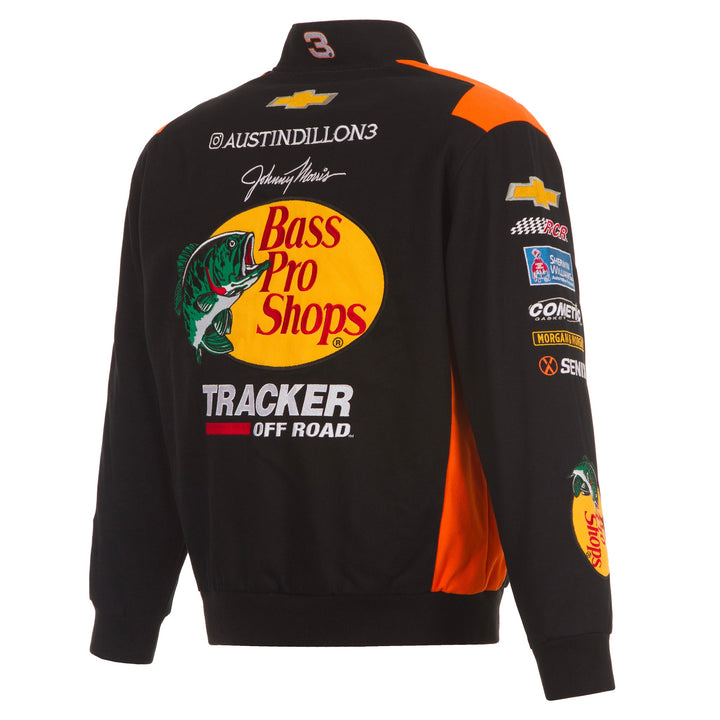 Austin Dillon JH Design NASCAR Bass Pro Shops Uniform Full-Snap Jacket