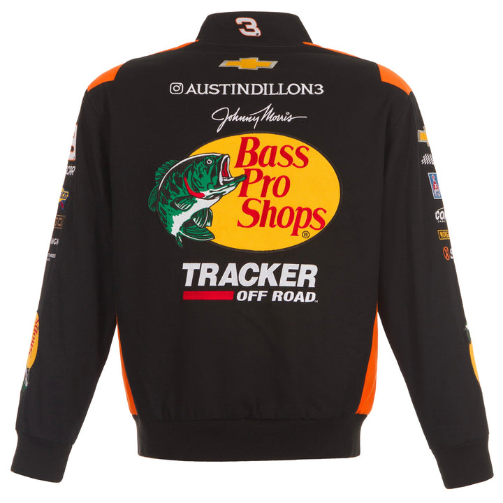 Austin Dillon JH Design NASCAR Bass Pro Shops Uniform Full-Snap Jacket