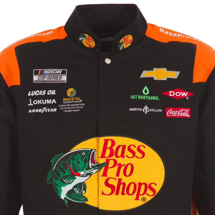 Austin Dillon JH Design NASCAR Bass Pro Shops Uniform Full-Snap Jacket