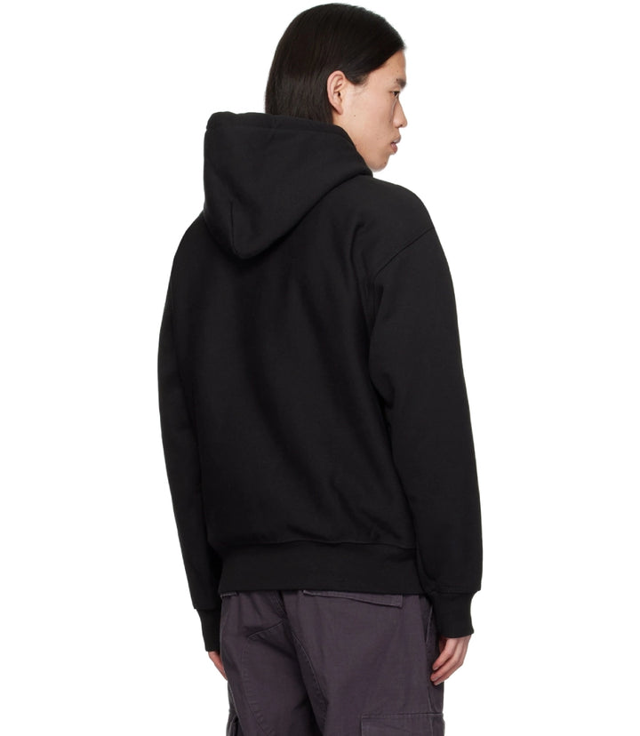 Stussy Black International Logo Hoodie
