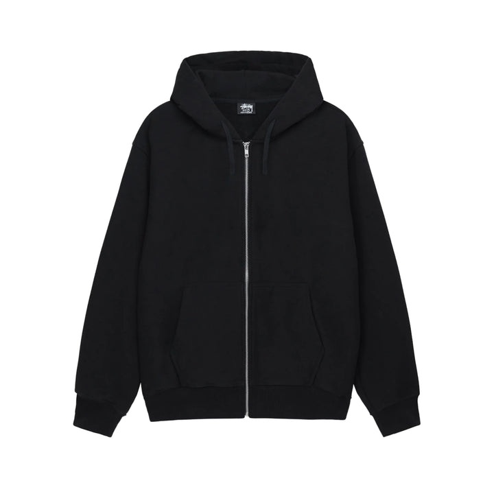 Stussy Buana Stock Full Zip Black Hoodie
