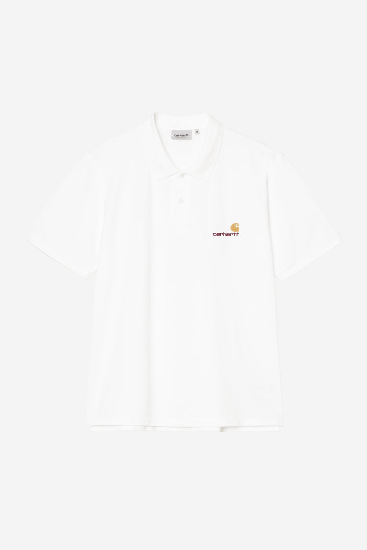 S/S American Script Polo