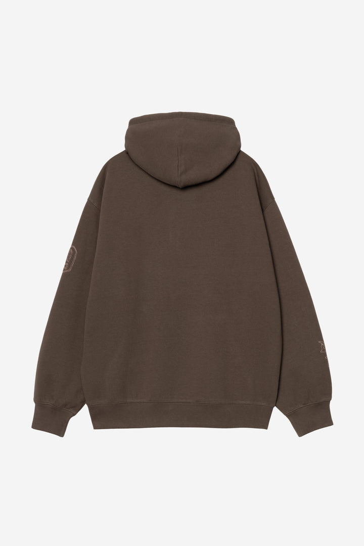 Hooded Hackwork Sweatshirt