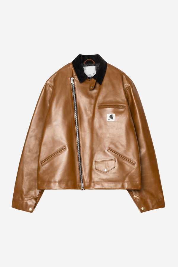 sacai x Carhartt WIP Leather Jacket