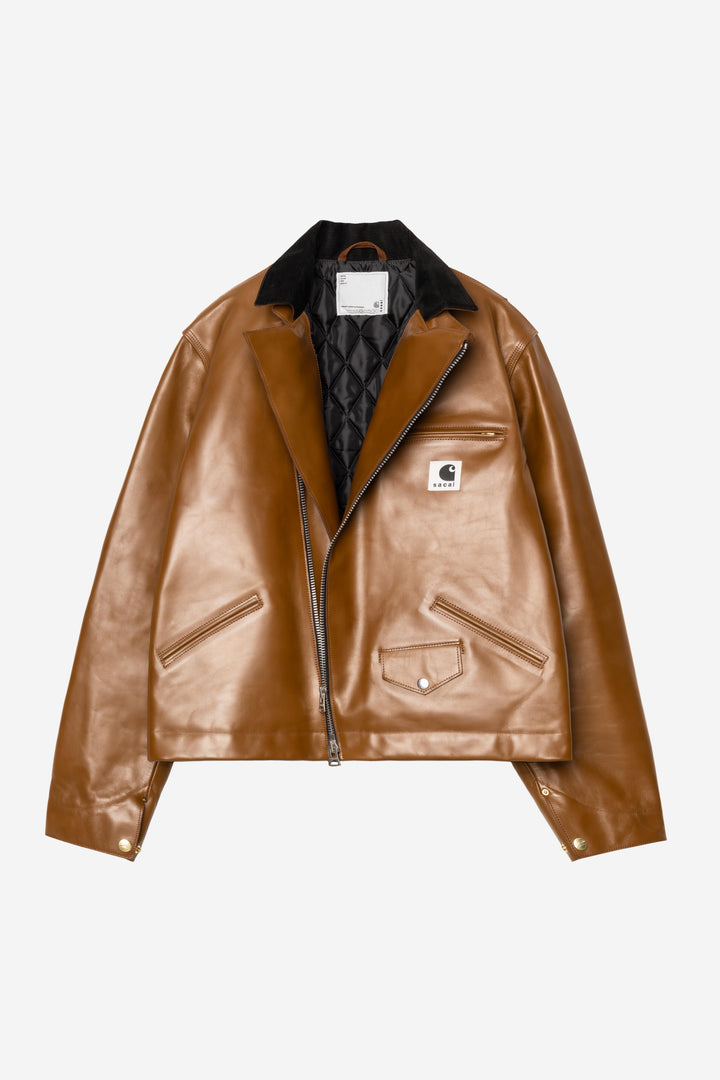 sacai x Carhartt WIP Leather Jacket