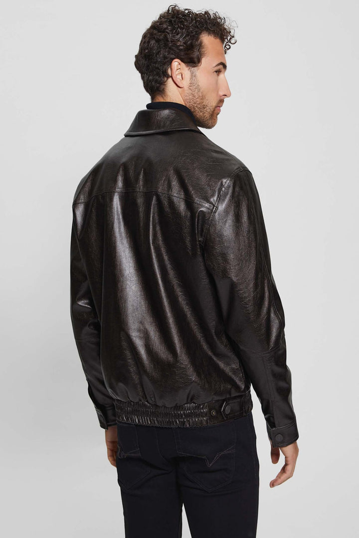 Multipocketed Aviator Flight Jacket