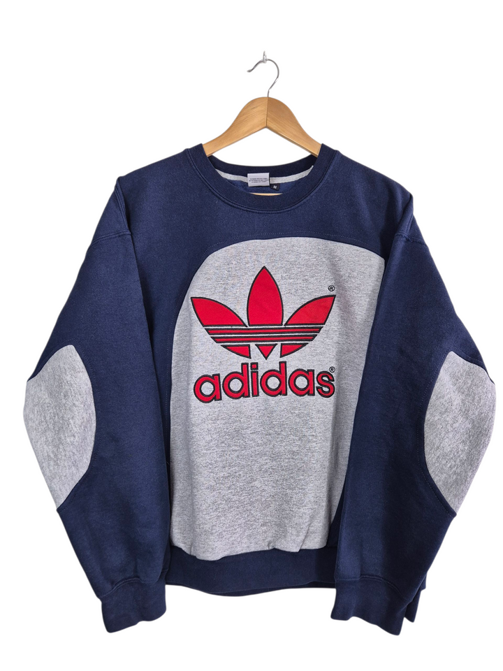 Adidas logo sweater maat M