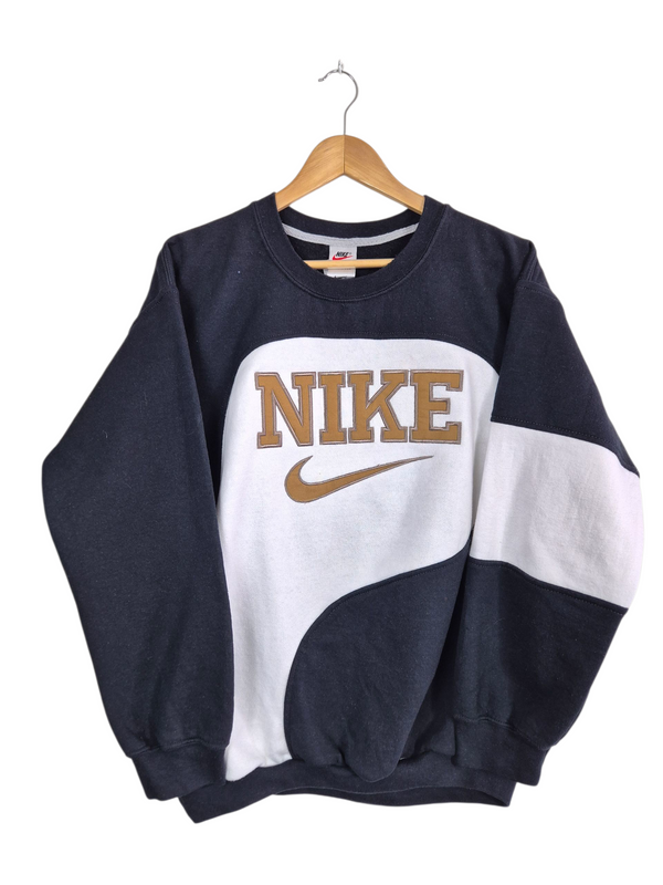 Nike 90s spell out sweater maat M