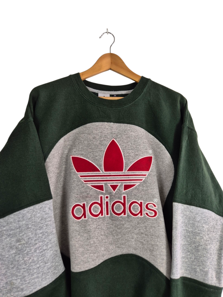 Adidas logo sweater maat M