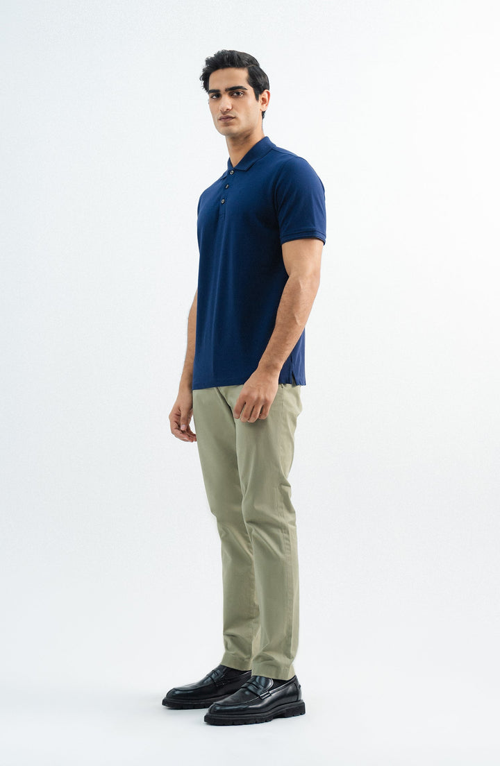 Classic Navy Blue Polo Shirt