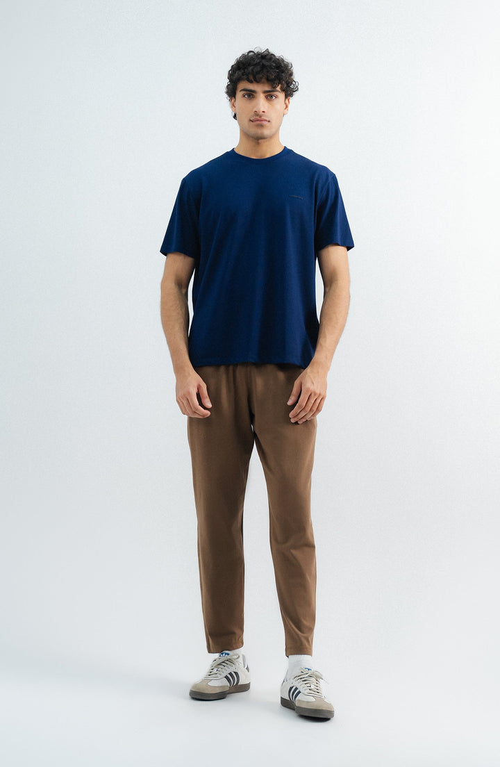 Navy Blue Performance Crew T Shirt