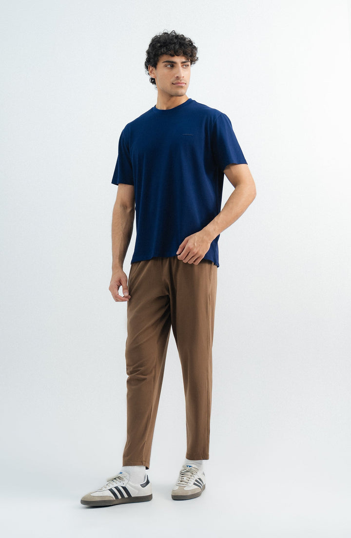 Navy Blue Performance Crew T Shirt