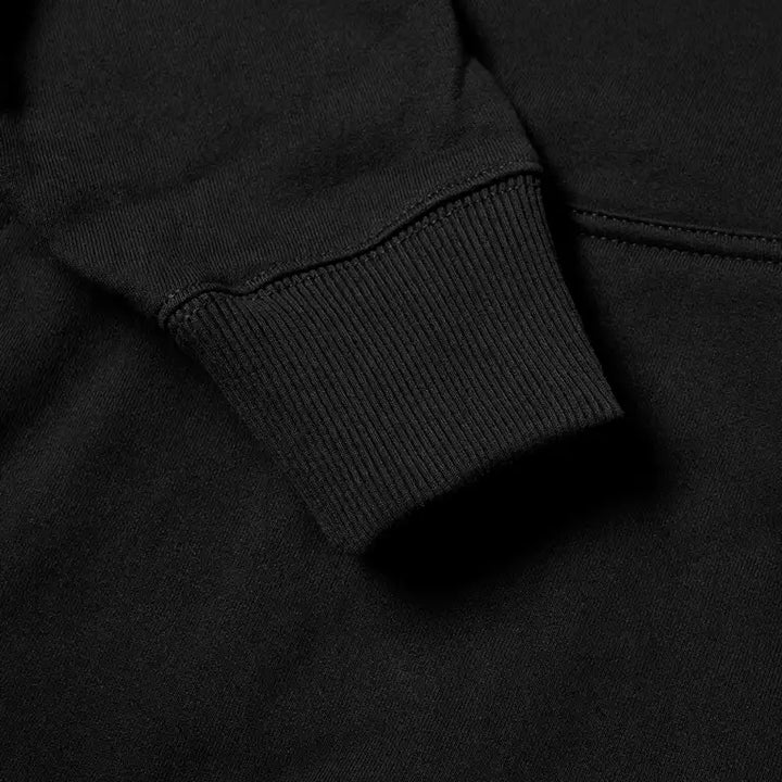 Stussy Full Deck Embroidered Black Hoodie