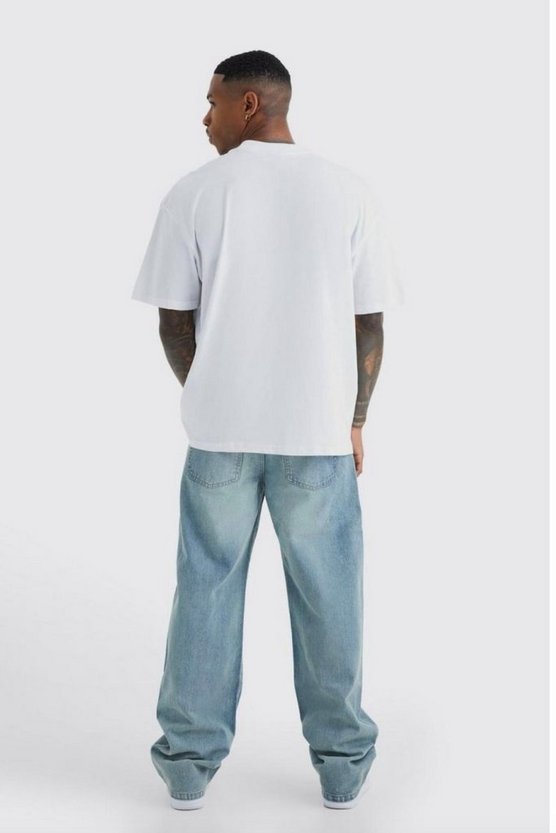 Baggy Rigid Washed Jeans