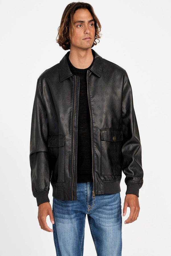 Leather Aviator Jacket
