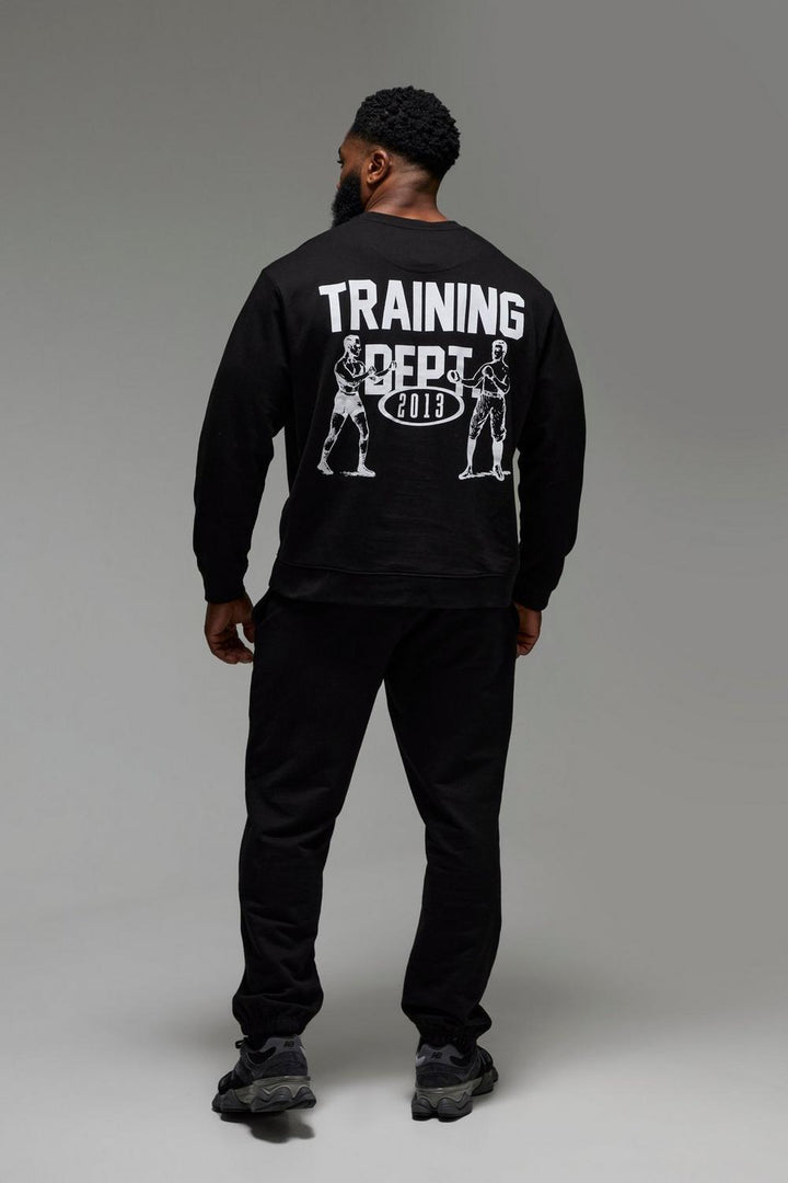Man Active Training Dept Oversized Sweatshirt