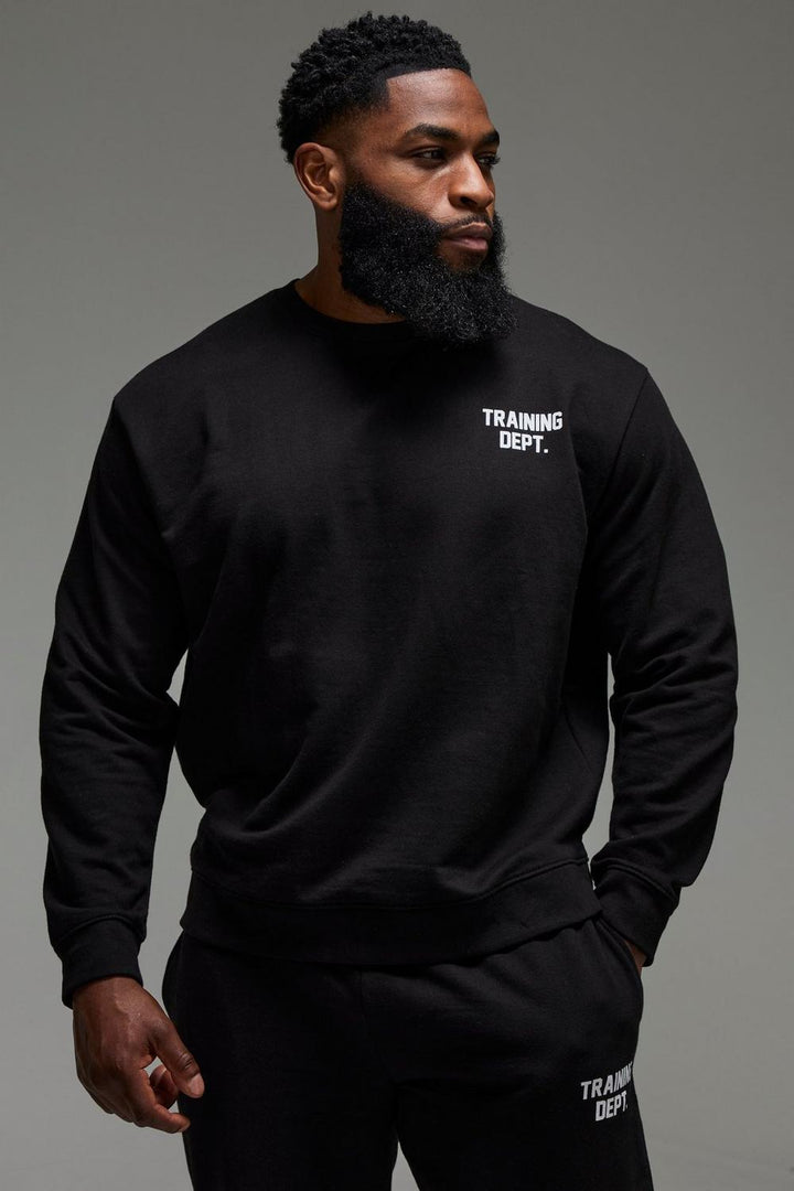 Man Active Training Dept Oversized Sweatshirt