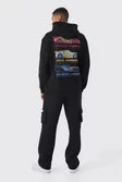 Oversized Disney Cars License Print Hoodie