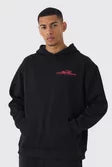 Oversized Disney Cars License Print Hoodie