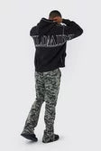 Oversized Worldwide Contrast Stitch Hoodie