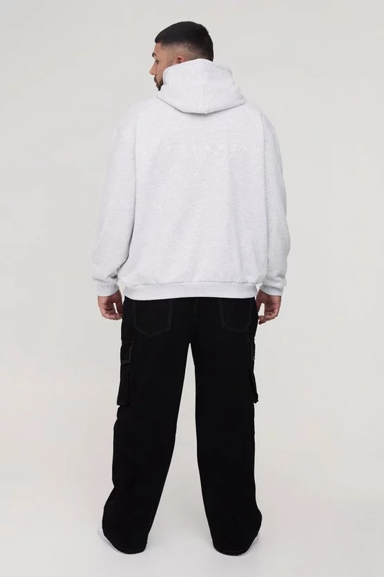 Plus Relaxed Rigid Cargo Jeans