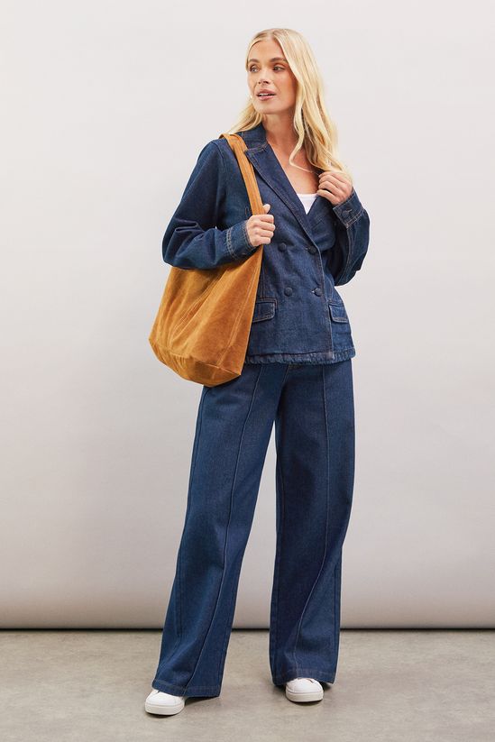 Wallis Petite Denim Blazer