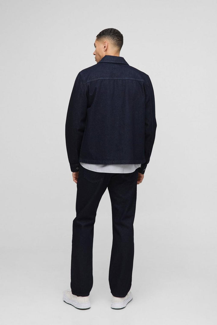 Straight Fit Smart Indigo Denim Jeans