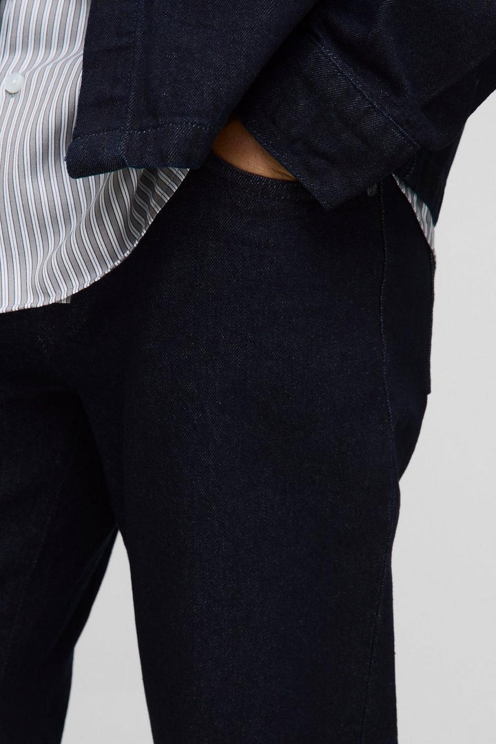 Straight Fit Smart Indigo Denim Jeans