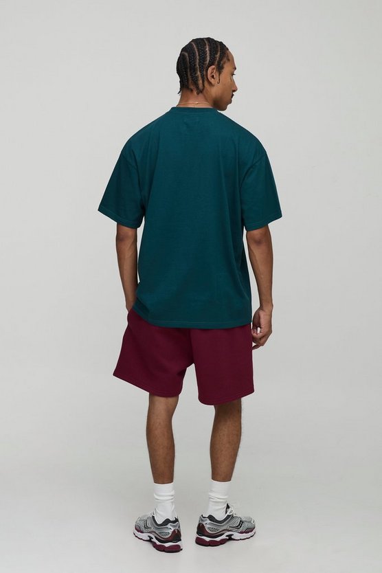 Oversized Man Script Tennis Club Graphic T-Shirt
