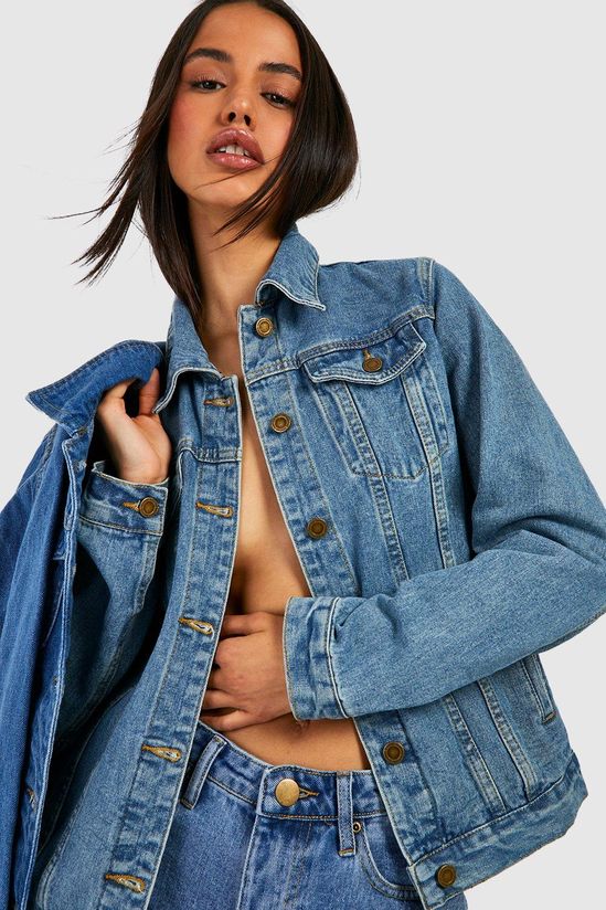 boohoo Oversized Denim Jacket