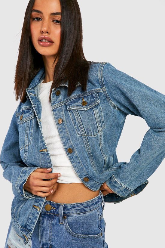 boohoo Oversized Denim Jacket