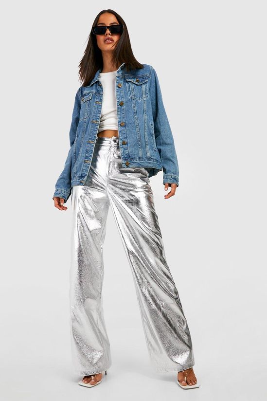 boohoo Oversized Denim Jacket