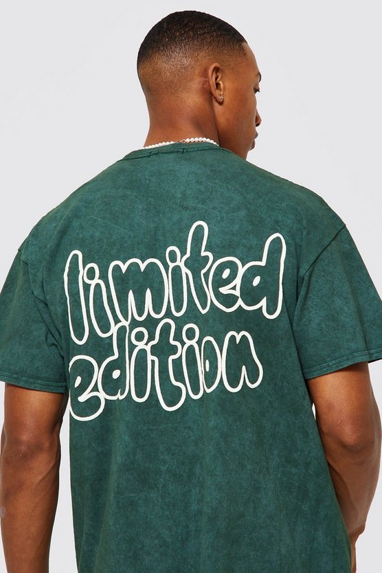 Oversized Limited Edition Acid Wash T-shirt