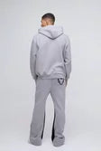 Oversized Cold Hearted Puff Print Hoodie