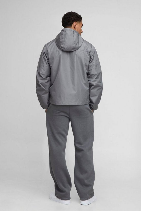 Regular Fit Lightweight Quilted Hooded Jacket