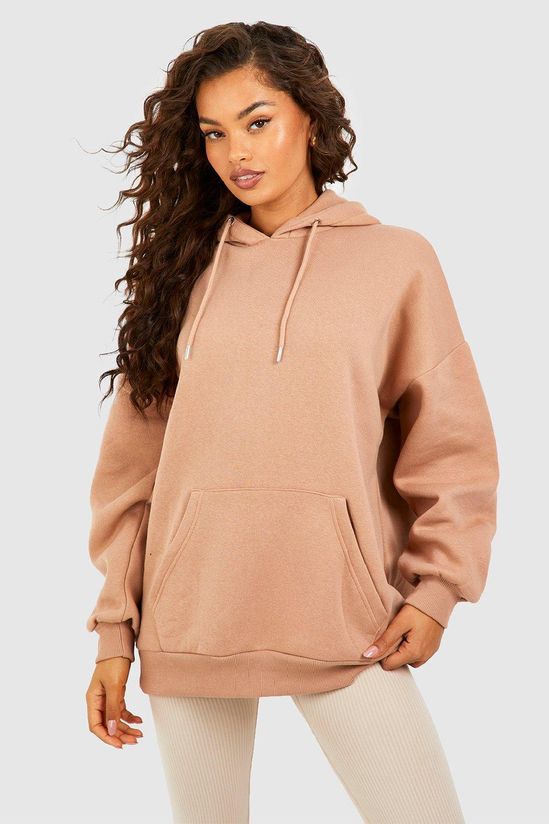 Embroidered Back Oversized Hoodie