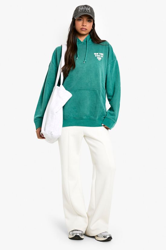 Overdye NY State Of Mind Oversized Hoodie