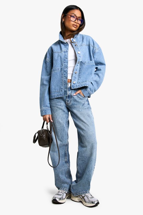 Denim Pocket Detail Jacket