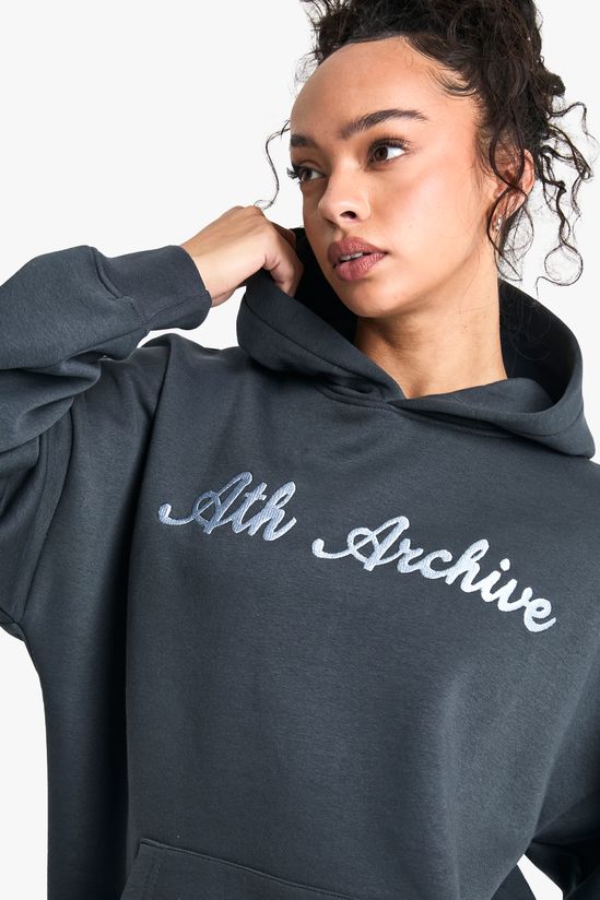 Ath Archive Embroidered Oversized Hoodie