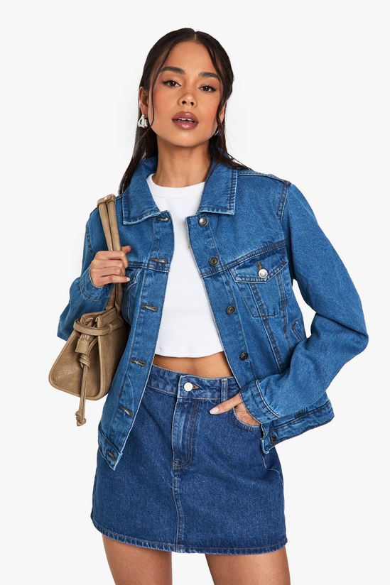 Washed Blue Denim Jacket