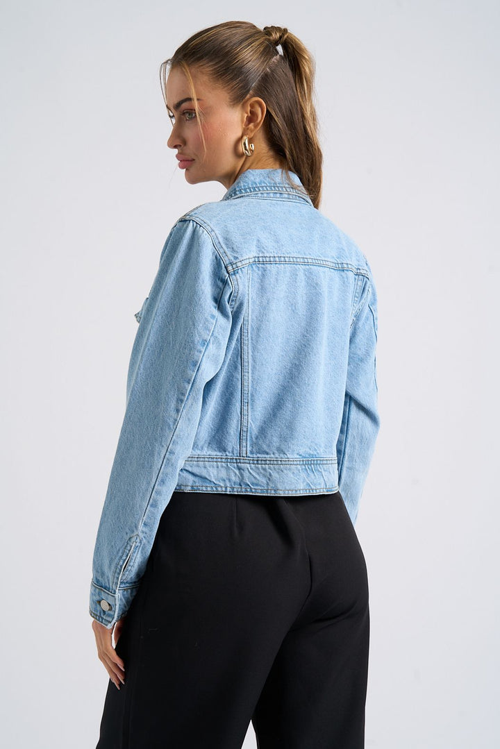 Urban Bliss Cargo Denim Jacket
